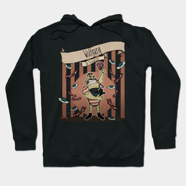 Don't Starve-Wolfgang Hoodie by Visual_Discord